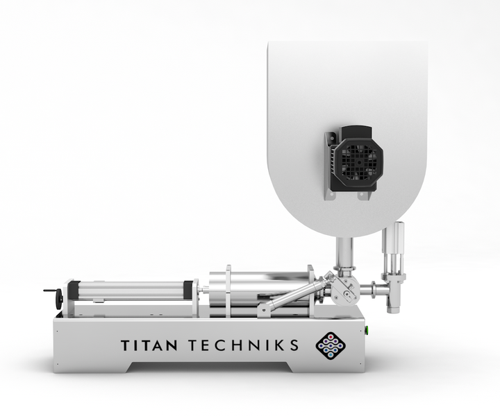 Labordosierger&auml;t 100&ndash;1000 ml, pneumatischer Einzelkolben-Dosierer TTPF-1/100-1000/BV30-M, Titan Dispenser TTPF-1/100-1000/BG80-M фото