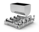 Industrieller Produktspender 5&ndash;50 ml, pneumatischer Vierkolben-Titan-Spender TTPF-4/5-50/BV30, Modell Titan Dispenser TTPF-4/5-50/BG80 фото 1