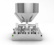 Volumetrischer technischer Dosierer 150 - 1500 ml Dreikolben-Titan-Dosierer TTPF-3/150-1500/BG80-MH, pneumatisch TTPF-3/150-1500/BV30-H фото 4