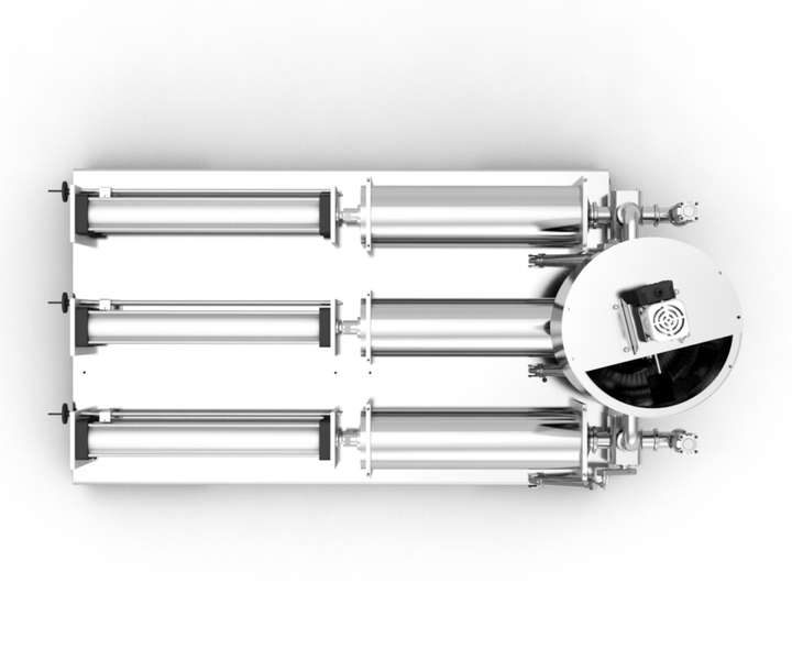 Piston precision dosing system technical 150 - 1500 ml single-piston TTPF-1/200-2000 pneumatic Titan Dispenser