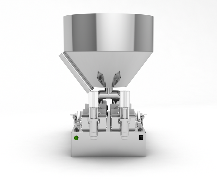 Technical dosing station 250 - 2500 ml two-piston TTPF-2/250-2500/BG80-MH pneumatic Titan Dispenser