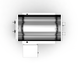Technische Dosiereinheit 100&ndash;1000 ml, pneumatischer Zweikolben-Dosierer TTPF-2/100-1000/BV30-N, Titan Dispenser TTPF-2/100-1000/BG80-H фото 6