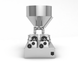 Technical dosing station 250 - 2500 ml two-piston TTPF-2/250-2500/BG80-MH pneumatic Titan Dispenser