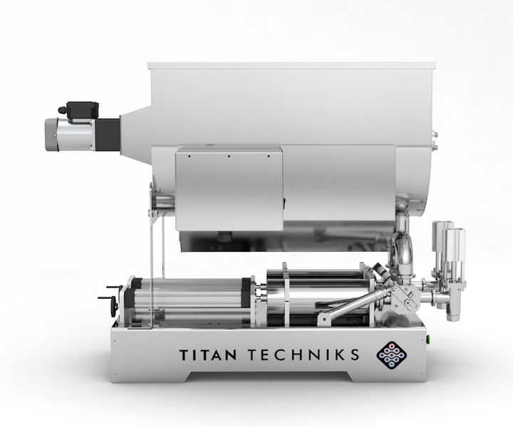 Volumetrischer medizinischer Dispenser 100 - 1000 ml Zweikolben-Pneumatikdispenser TTPF-2/100-1000/BV30-MH Titan Dispenser TTPF-2/100-1000/BG80-MH фото