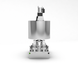 Piston dispensing unit medical 500 - 5000 ml single-piston TTPF-1/500-5000 pneumatic Titan Dispenser