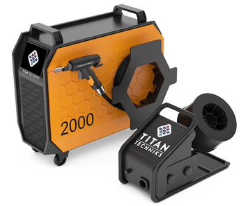 Універсальний TLW-2000W-BUSINESS F4 апарат для лазерного зварювання Titan Techniks ZigZag 2 кВт для зварювання різання очищення зварювального шва вуглецевої сталі 2000 Вт на 380 В TLW-2000W-BUSINESS-F4CW-P1-380 фото