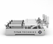 Piston dispenser for products 150 - 1500 ml three-piston TTPF-3/150-1500/BG80 pneumatic Titan Dispenser