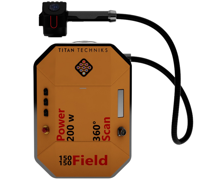 Handgef&uuml;hrter Rucksack-Laser zur Rostentfernung zur Rost- und Lackentfernung TLPCB-200W-1515-220V Titan Techniks 200 W, 220 V TLPCB-200W-1515-220V фото