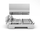 Piston precision dosing system technical 30 - 330 ml four-piston TTPF-4/30-330/BG80 pneumatic Titan Dispenser