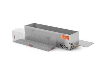 Ультразвуковая мойка 350 литров TUS-350PRD1684343 промышленная, регулировка мощности, дегазация TUS-350PRD1684343 фото