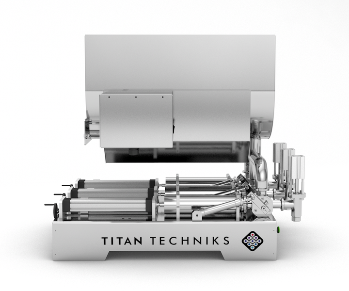 Medical dispensing unit 100 - 1000 ml three-piston TTPF-3/100-1000/BV30-N pneumatic Titan Dispenser