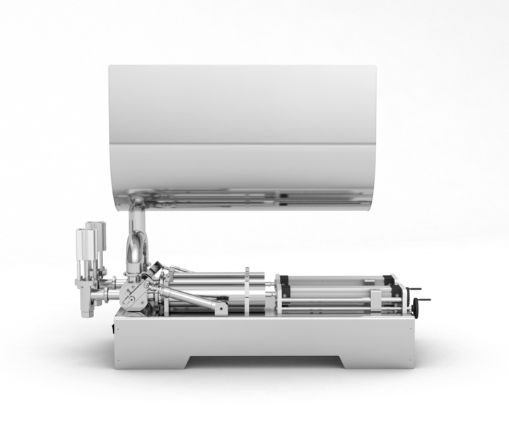 Kolben-Dosieranlage medizinisch 50 - 750 ml Doppelkolben TTPF-2/50-750/BG80 pneumatisch Titan-Spender TTPF-2/50-750/BG80 фото