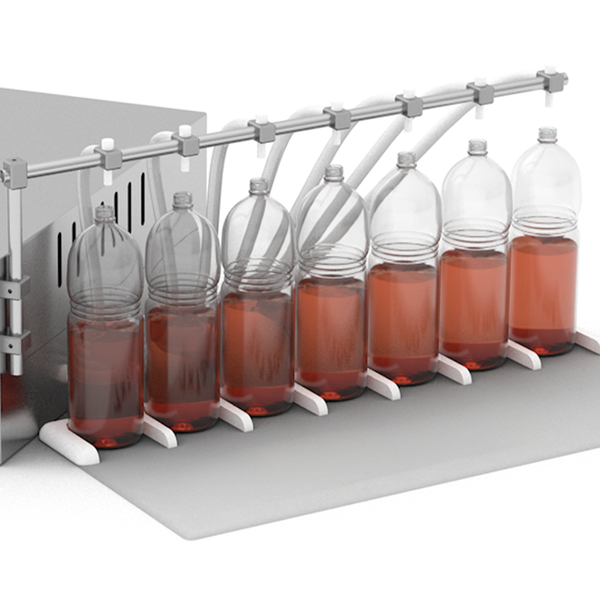 Industrieller Fl&uuml;ssigkeitsspender mit 8 Pumpen, 20 - 14000 ml, TTELM-8/20-14000/220/1090, pr&auml;zise f&uuml;r fl&uuml;ssige Produkte TTELM-7/20-14000/220/970 фото