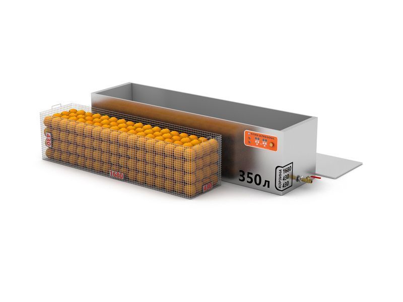 Ultrasonic Cleaner 350 Liters TUS-350PDF1684343, Industrial, Degassing, Dual Frequency