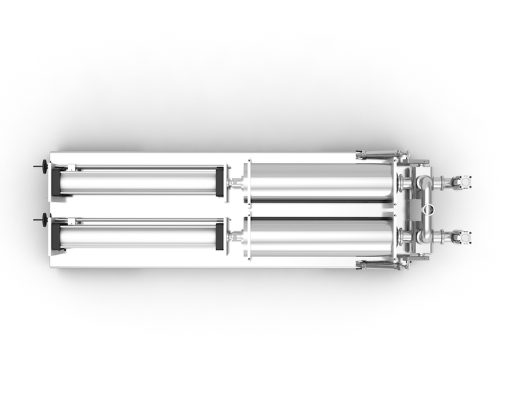 Technical dosing unit 500 - 5000 ml two-piston TTPF-2/500-5000/BG80 pneumatic Titan Dispenser