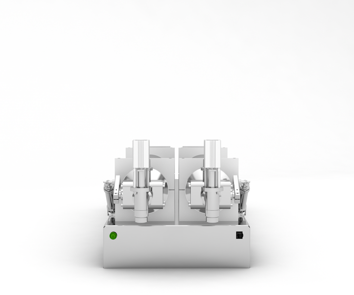 Technical dosing unit 500 - 5000 ml two-piston TTPF-2/500-5000/BG80 pneumatic Titan Dispenser