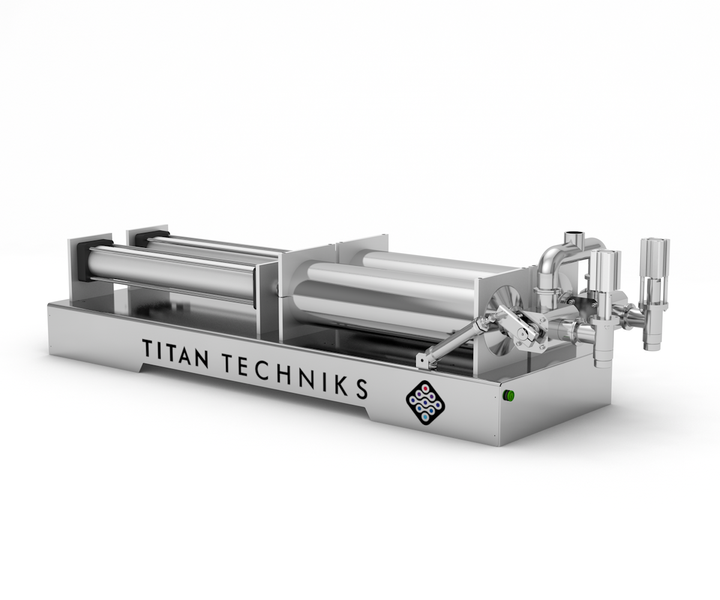 Technical dosing unit 500 - 5000 ml two-piston TTPF-2/500-5000/BG80 pneumatic Titan Dispenser