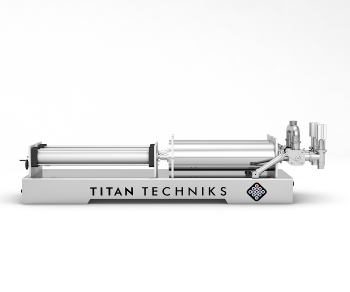 Technical dosing unit 500 - 5000 ml two-piston TTPF-2/500-5000/BG80 pneumatic Titan Dispenser
