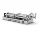 Technical dosing unit 500 - 5000 ml two-piston TTPF-2/500-5000/BG80 pneumatic Titan Dispenser