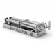 Technical dosing unit 500 - 5000 ml two-piston TTPF-2/500-5000/BG80 pneumatic Titan Dispenser