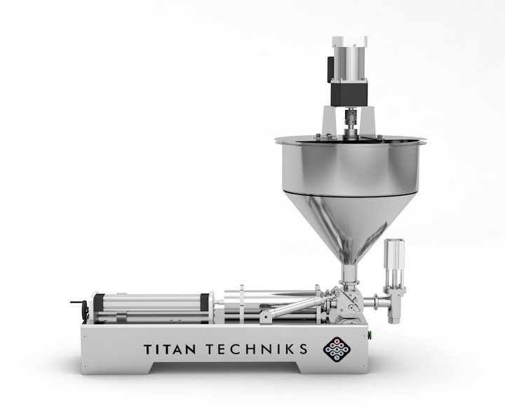 Volumetric dispenser for products 100 - 1000 ml single-piston TTPF-1/100-1000/BG80-N pneumatic Titan Dispenser