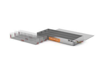 Mehrkammer-Ultraschallreinigungsanlage f&uuml;r die Industrie mit 3 Kammern 60 L in Langversion TUS-60P1482117ST3L Titan Techniks zur Reinigung von Bauteilen TUS-60P1482117ST3L фото
