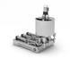 Industrial dispenser liquids 20 - 200 ml triple-piston TTPF-3/20-200/BV30-MH pneumatic Titan Dispenser