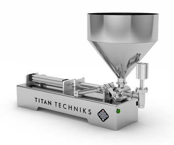 Volumetric piston dispenser 30 - 330 ml single-piston TTPF-1/30-330/BV50 pneumatic Titan Dispenser