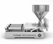 Volumetric technical dispenser 50 - 750 ml three-piston TTPF-3/50-750/BG80-M pneumatic Titan Dispenser