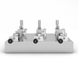 Dosieranlage f&uuml;r Lebensmittel 5 - 50 ml Dreikolben TTPF-3/5-50 pneumatisch Titan-Spender TTPF-3/5-50 фото 4
