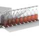 Tabletop dispenser for bottling 10 pumps 20 - 17000 ml TTELM-10/20-17000/220/1530 automatic for water