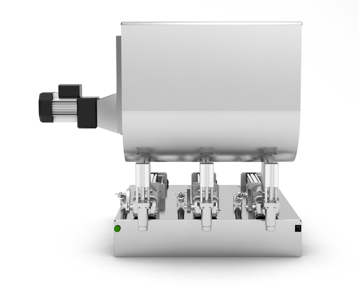 Piston drug dispensing unit 50 - 750 ml three-piston TTPF-3/50-750/BV30-M pneumatic Titan Dispenser
