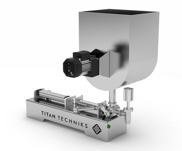 Piston system for precise dosing of medicines 30 - 330 ml single-piston TTPF-1/30-330/BV30-M pneumatic Titan Dispenser