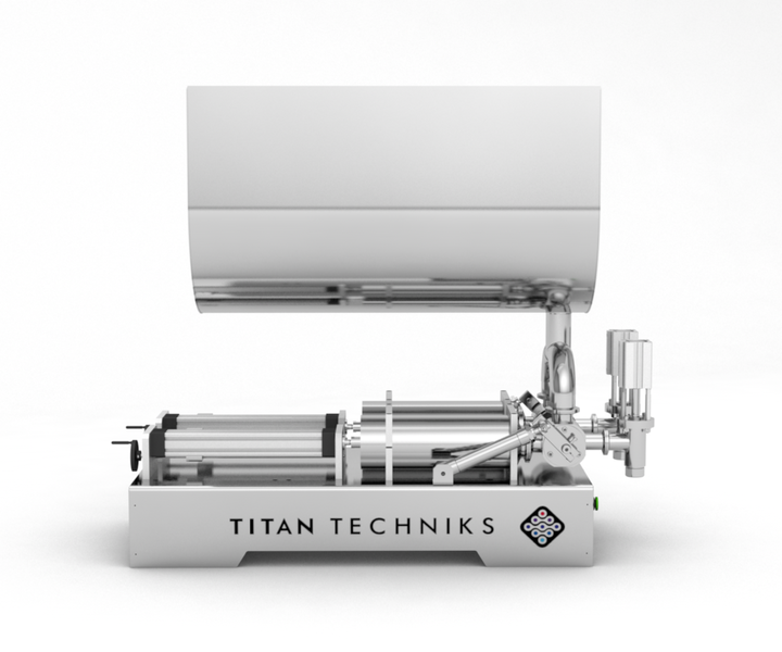 Automatic food dispenser 150 - 1500 ml two-piston TTPF-2/150-1500/BV30 pneumatic Titan Dispenser