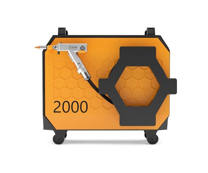 Optimal TLW-2000W-BUSINESS F4 Handlaserschwei&szlig;ger&auml;t Titan Techniks ZigZag 2 kW zum Schwei&szlig;en, Schneiden, Reinigen von Schwei&szlig;n&auml;hten aus Kohlenstoffmetall, 2000 W bei 220 V TLW-2000W-BUSINESS-F4CW-220 фото