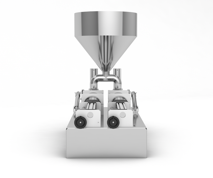 Food dosing unit 150 - 1500 ml two-piston TTPF-2/150-1500/BV50 pneumatic Titan Dispenser