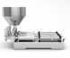 Lebensmitteldosierger&auml;t 150&ndash;1500 ml, pneumatischer Dreikolben-Titan-Dispenser TTPF-3/200-2000/BG80-MH TTPF-3/200-2000/BV30-H фото 2