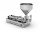 Food dosing unit 150 - 1500 ml two-piston TTPF-2/150-1500/BV50 pneumatic Titan Dispenser