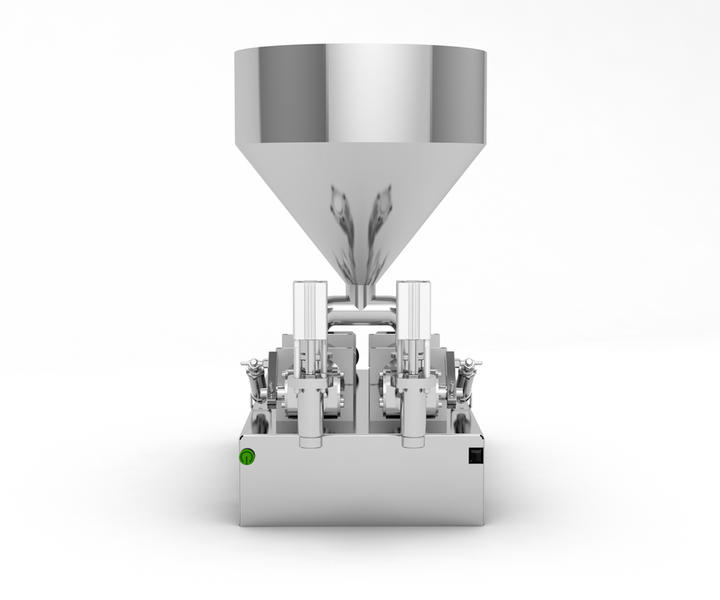 Technical dosing station 150 - 1500 ml two-piston TTPF-2/150-1500/BG80-M pneumatic Titan Dispenser