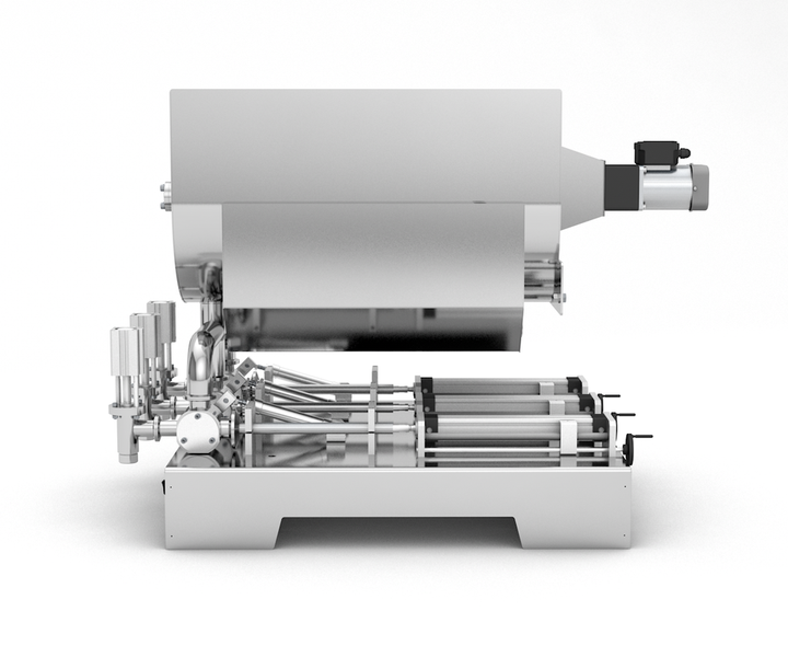 Kolbendosierger&auml;t f&uuml;r Medikamente 5&ndash;50 ml, pneumatischer Dreikolben-Titan-Dosierer TTPF-3/5-50/BV30-MH TTPF-3/5-50/BG80-MH фото