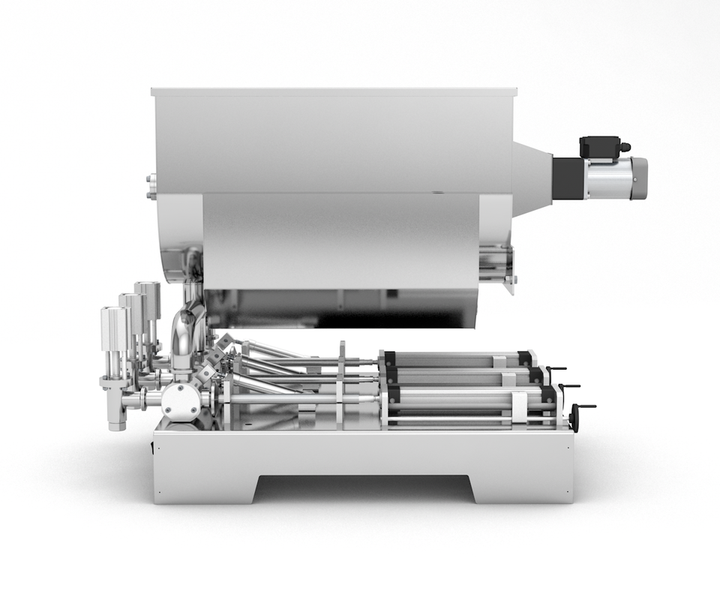 Kolbendosierger&auml;t f&uuml;r Medikamente 5&ndash;50 ml, pneumatischer Dreikolben-Titan-Dosierer TTPF-3/5-50/BV30-MH TTPF-3/5-50/BG80-MH фото