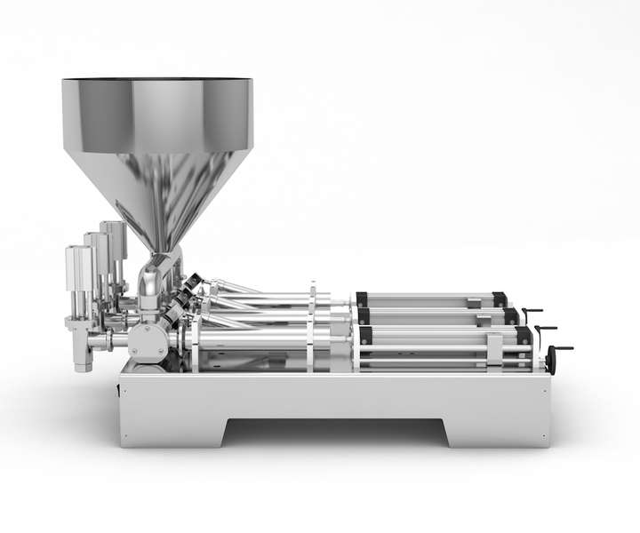 Dosieranlage medizinisch 50 - 500 ml Dreikolben TTPF-3/50-500/BV50 pneumatisch Titan-Spender TTPF-3/50-500/BV50 фото