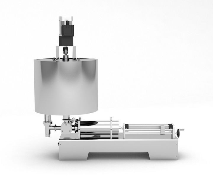 Dosing station промышленного типа food 100 - 1000 ml single-piston TTPF-1/100-1000/BV30-МH pneumatic Titan Dispenser