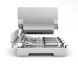 Technisches Kolben-Pr&auml;zisionsdosiersystem 5&ndash;50 ml, Vierkolben-Pneumatikdosierer TTPF-4/5-50/BV30-H Titan Dispenser TTPF-4/5-50/BG80-H фото 2